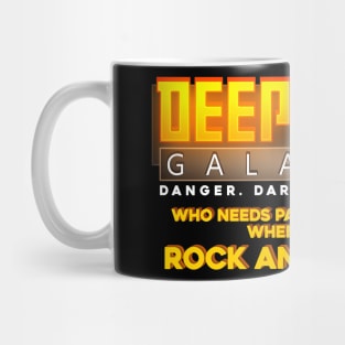 Deep Rock Galactic Rock and Stone vs. Paper and Scissors Mug